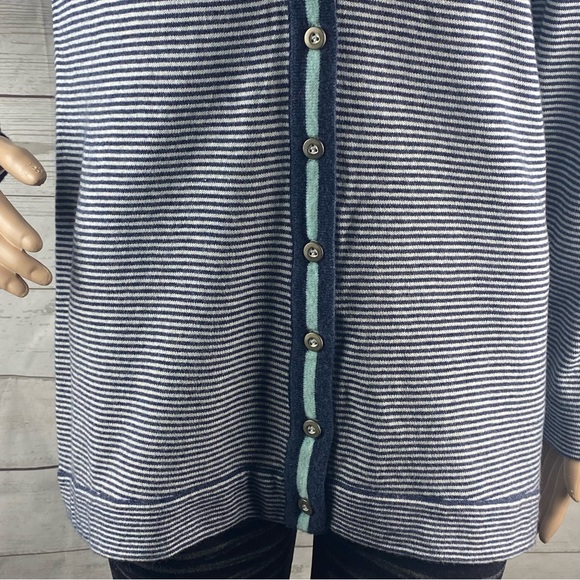 J. Jill Striped Cardigan Sweater - Picture 8 of 12